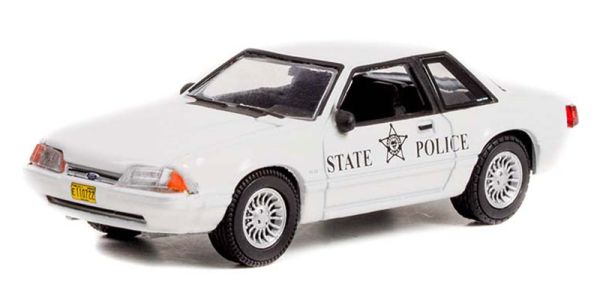 GREEN42990-B - 1993 FORD Mustang SSP Oregon State Police from the HOT PURSUIT series in blister pack - 1