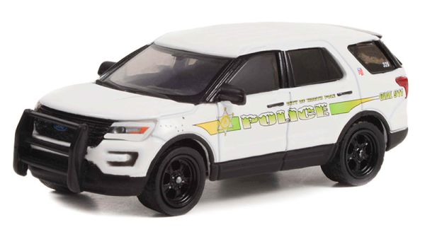 GREEN43000-C - FORD Police Interceptor Utility 2017 City Of North Pole Police from the HOT PURSUIT series under blister - 1