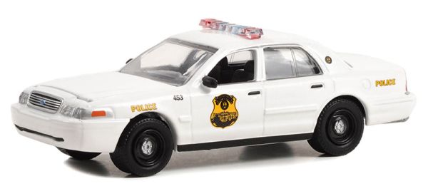 GREEN43015-B - 1998 FORD Crown Victoria Police Interceptor United States Secret Service HOT PURSUIT in blister pack - 1