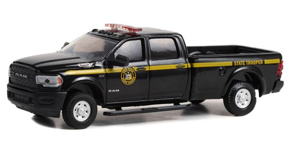 GREEN43020-E - DODGE Ram 2500 2021 New York State Police from the HOT PURSUIT series in blister packs - 1