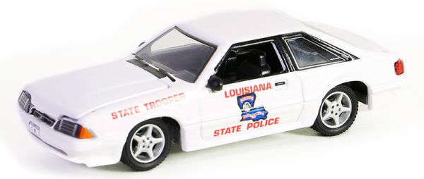 GREEN43030-C - FORD Mustang SSP 1993 Louisiana Police from the HOT PURSUIT series in blister pack - 1