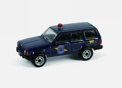 GREEN43040-E - JEEP Cherokee 2001 from the HOT PURSUIT range in blister pack - 1