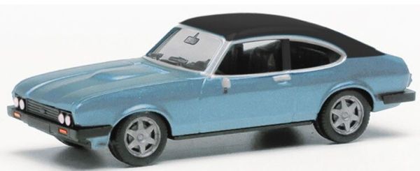 HER430807-002 - FORD Capri II with Metal Blue Vinyl Roof - 1