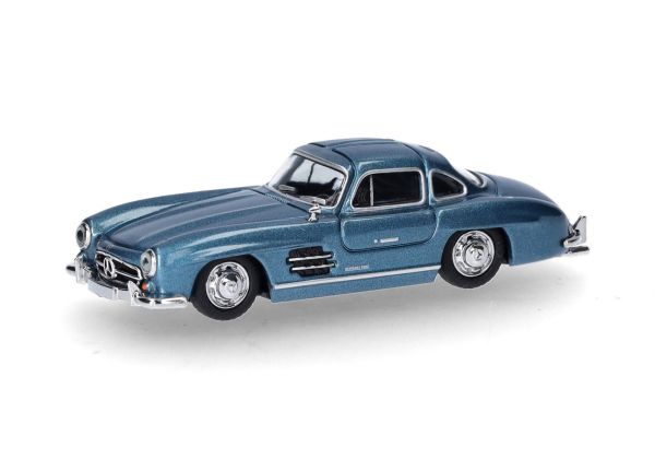 HER430975-002 - MERCEDES BENZ 300 SL metallic blue - 1