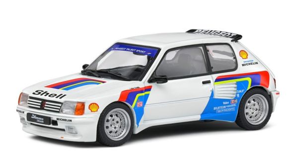 SOL4310805 - PEUGEOT 205 Dimma Rallye Tribute 1992 White - 1