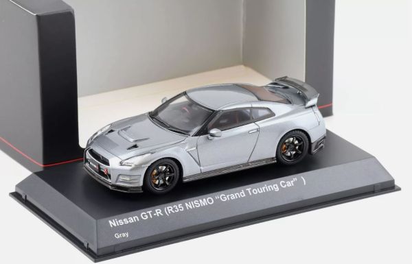 KYO43110GR-B - NISSAN GT-R - R35 NISMO Grand Touring Car Metallic Grey - 1