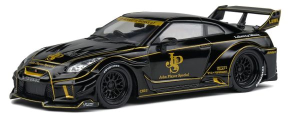 SOL4311201 - NISSAN GT-R (R35) LB Silhouette JPS black and gold - 1