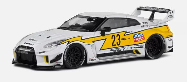 SOL4311208 - NISSAN GTR35 LBWK Silhouette 2019 White - 1