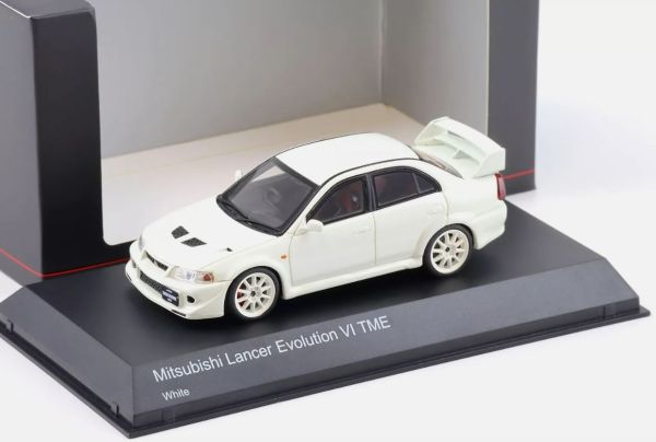 KYO43116W-B - MITSUBISHI Lancer Evolution VI TIME White - 1