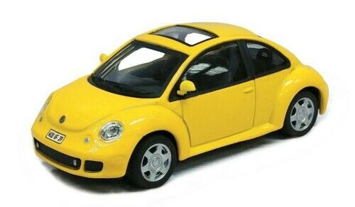 CAR431380 - Yellow car - VOLKSWAGEN New Beetle - 1