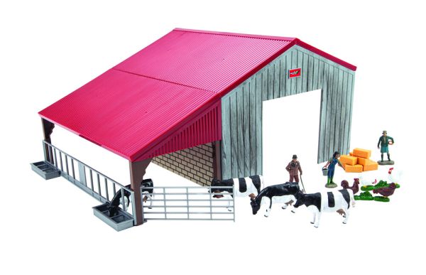 BRI43388 - Hangar set with animals and characters - 1