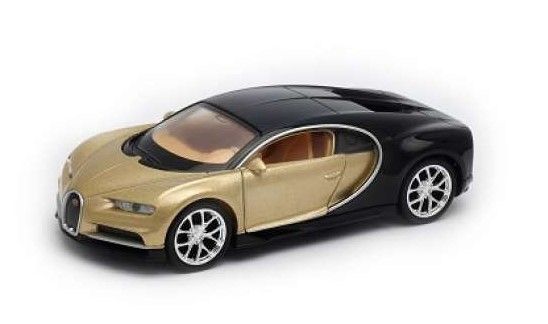 WEL43738GD - BUGATTI Chiron of 2017 gold and black - 1