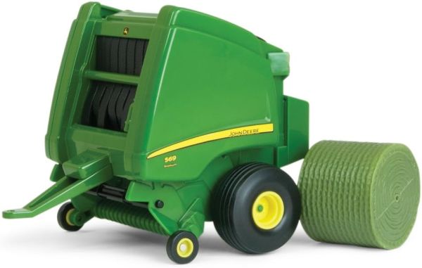 ERT45489 - Round baler JOHN DEERE 569 - 1