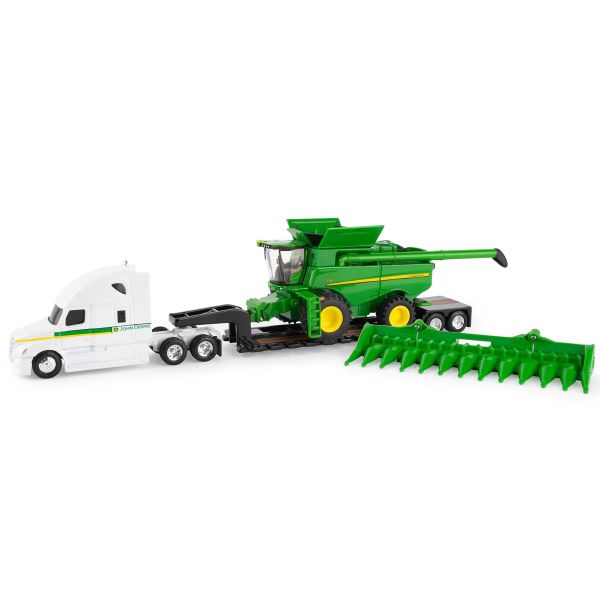 ERT45656 - FREIGHTLINER with equipment carrier and JOHN DEERE S780 Harvester - 1