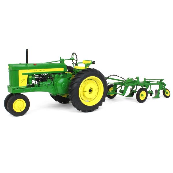 ERT45691 - JOHN DEERE 620 row-crop with 555 plow – heritage precision - 1