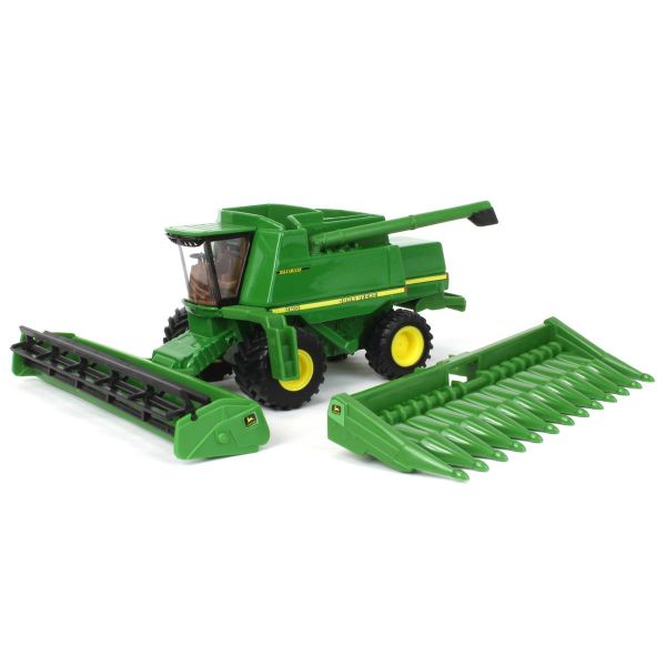 ERT45871 - JOHN DEERE 9610 harvester with corn header - 1