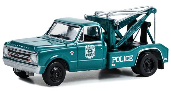 GREEN46120-A - 1967 CHEVROLET C-30 New York Police DUALLY DRIVERS in blister pack - 1