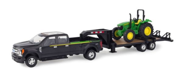 ERT46630CM - FORD F350 with gooseneck tray and JOHN DEERE 5075E - 1