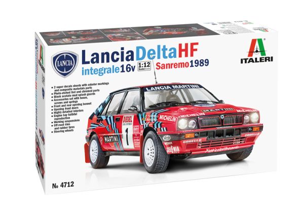 ITA4712 - Assembly and painting of the LANCIA Delta HF Integrale Sanremo 1989 - 1