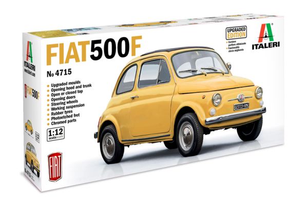 ITA4715 - FIAT 500 F improved edition to assemble and paint - 1