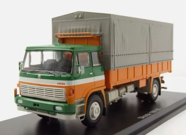 PRX47182 - SKODA Liaz 100.05 4x2 tipper body Green - 1