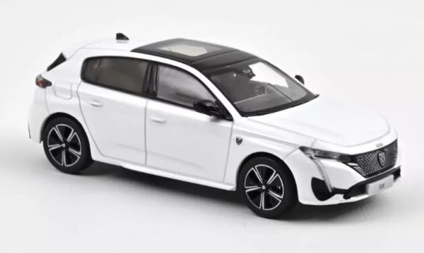 NOREV473934 - PEUGEOT 308 GT 2021 Pearl White - 1