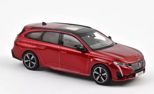 NOREV473938 - PEUGEOT 308 SW GT 2021 Red Elixir - 1