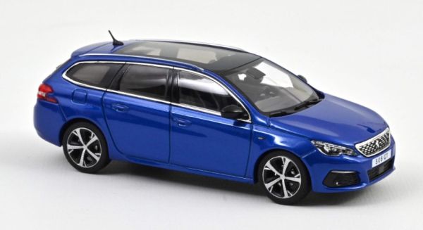 NOREV473940 - PEUGEOT 308 SW GT 2020 Vertigo Blue - 1