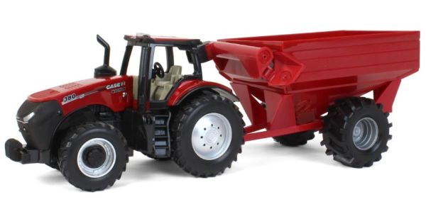 ERT47408 - CASE IH 380 Magnum with grain trailer - 1