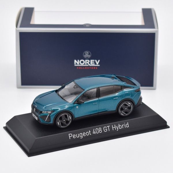 NOREV474810 - PEUGEOT 408 GT Hybrid 2023 Obsession Blue - 1