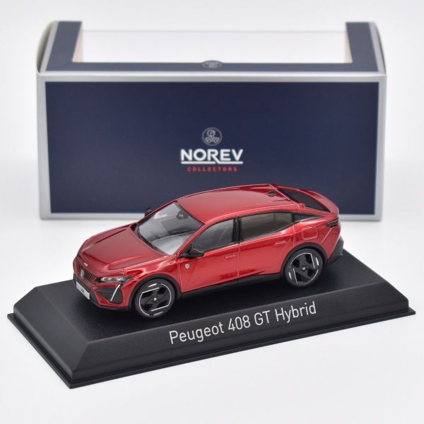 NOREV474811 - PEUGEOT 408 GT Hybrid 2023 Elixir Red - 1