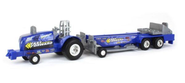 ERT47574 - NEW HOLLAND Fast Forward pulling tractor with trailer - 1