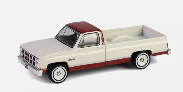 GREEN48100-D - GMC Sierra Classic K2500 1981 beige and red from DOWN ON THE FARM series 10 in blister pack - 1