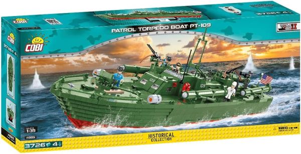 COB4825 - Battleship Patrol Torpedo PT-109 - 3726 Pieces - 1