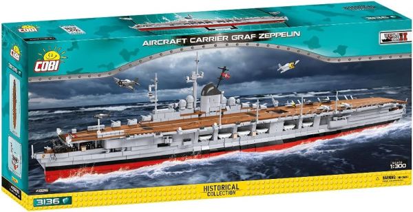 COB4826 - Battleship Aircraft Carrier Graf Zeppelin - 3136 Pieces - 1