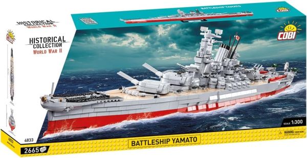 COB4833 - Battleship BATTLESHIP YAMATO - 2665 Pieces - 1