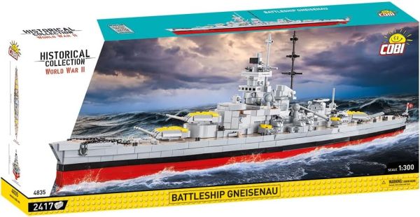 COB4835 - Battleship BATTLESHIP GNEISENAU - 2417 Pieces - 1