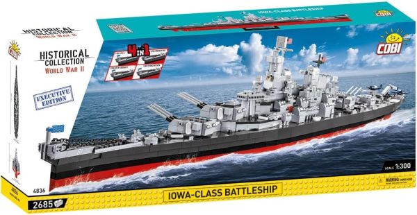 COB4836 - Battleship IOWA-CLASS BATTLESHIP Exclusive Edition – 2685 pieces - 1