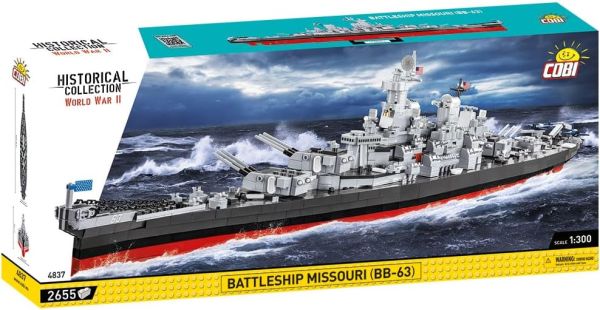 COB4837 - BATTLESHIP Missouri BB-63 Battleship - 2655 Pieces - 1