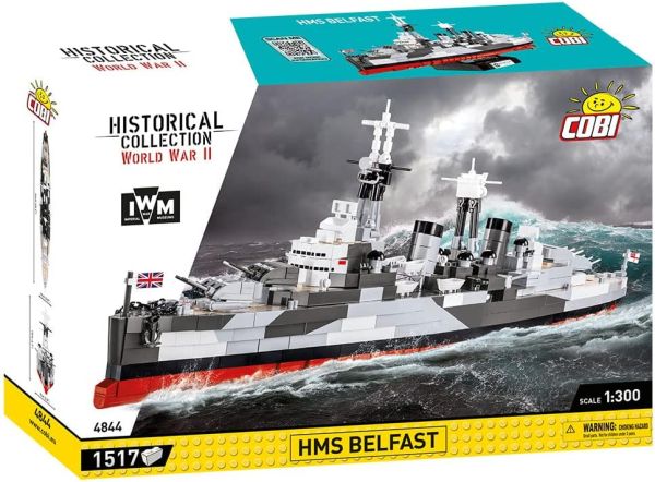 COB4844 - Battleship HMS BELFAST IWM - 1517 Pieces - 1