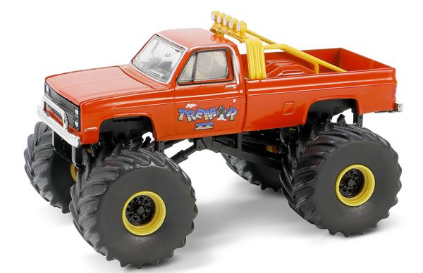 GREEN49150-B - CHEVROLET Silverado 1986 Monstertruck BUFFALO TREMOR II aus der Serie KINGS OF CRUNCH in Blisterverpackung - 1