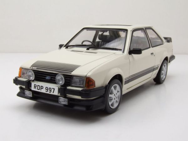 SUN4997R - FORD escort MKIII RS1600i 1984 white - 1