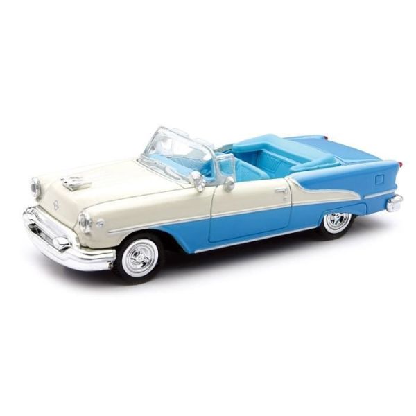 NEW48013Y - OLDSMOBILE Super 88 convertible beige and blue - 1