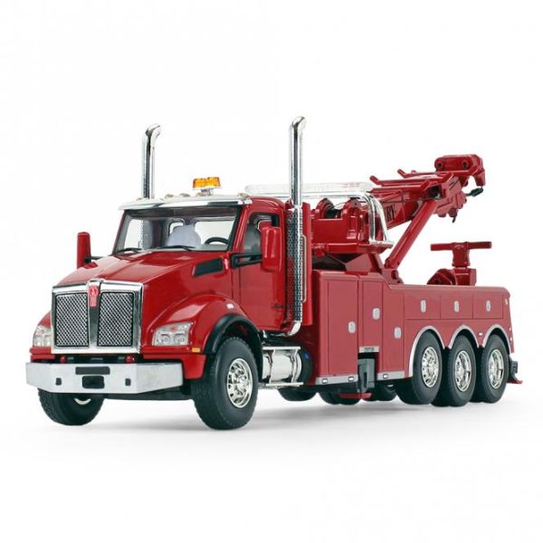 FIGE50-3465 - KENWORTH T880 8x4 Recovery truck red - 1