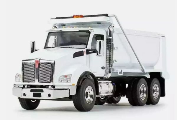 FIGE50-3471 - KENWORTH T880 6x4 Tipper white - 1