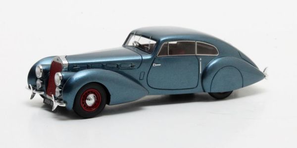 MTX50407-041 - DELAGE D8120 S Pourtout Coupé metallic blue 1938 - 1