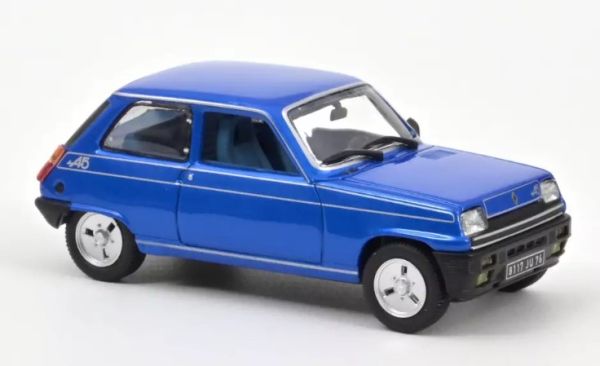 NOREV510512 - RENAULT 5 Alpine 1977 Blue - 1