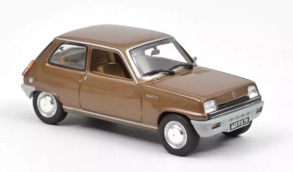 NOREV510529 - RENAULT 5 TL 1974 metallic brown - 1