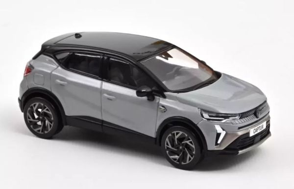 NOREV517765 - RENAULT Captur 2024 Esprit Alpine Black and Rafale Grey - 1