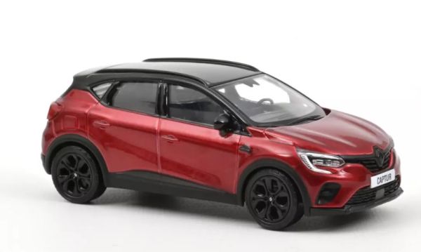 NOREV517769 - RENAULT Captur Rive Gauche 2022 Flame red and black - 1